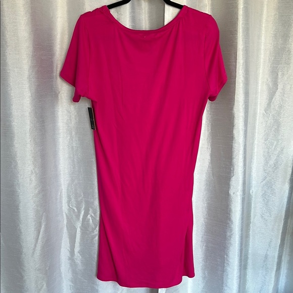 BNWT! Steve Madden Pink Short Sleeve Dress - Picture 7 of 7